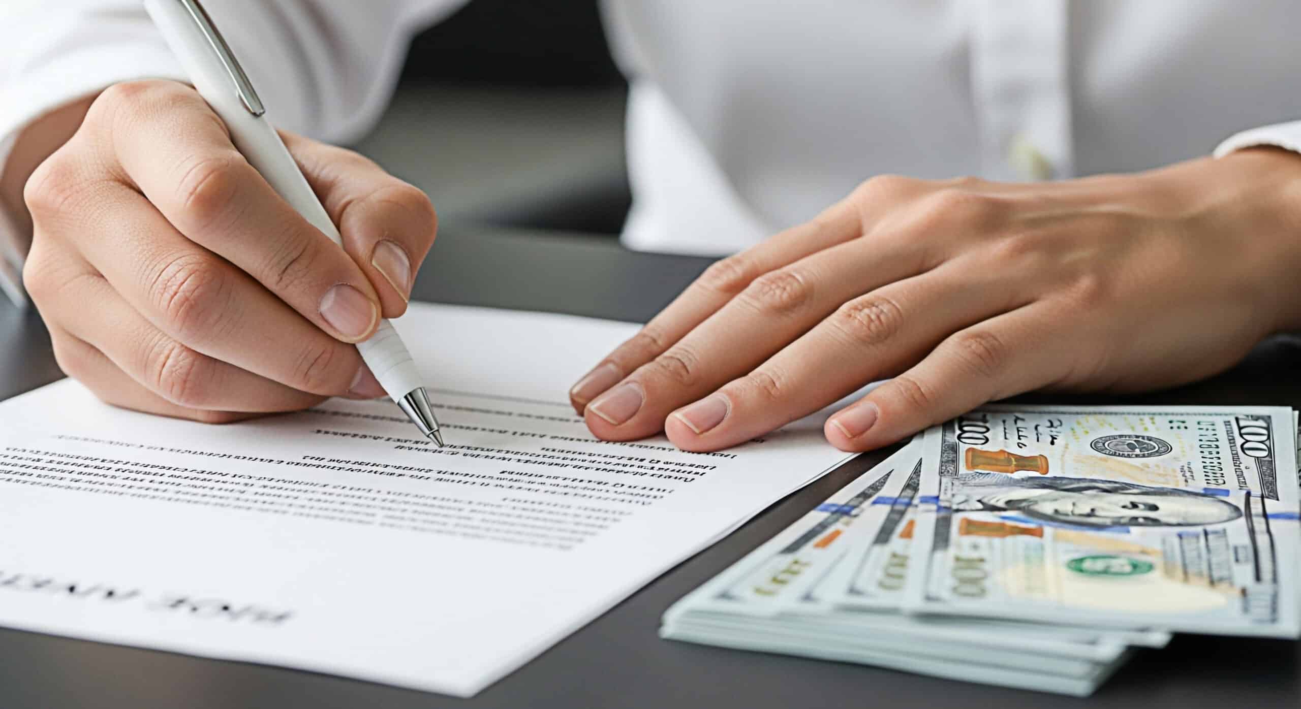 Promissory note signing California private loan agreement
